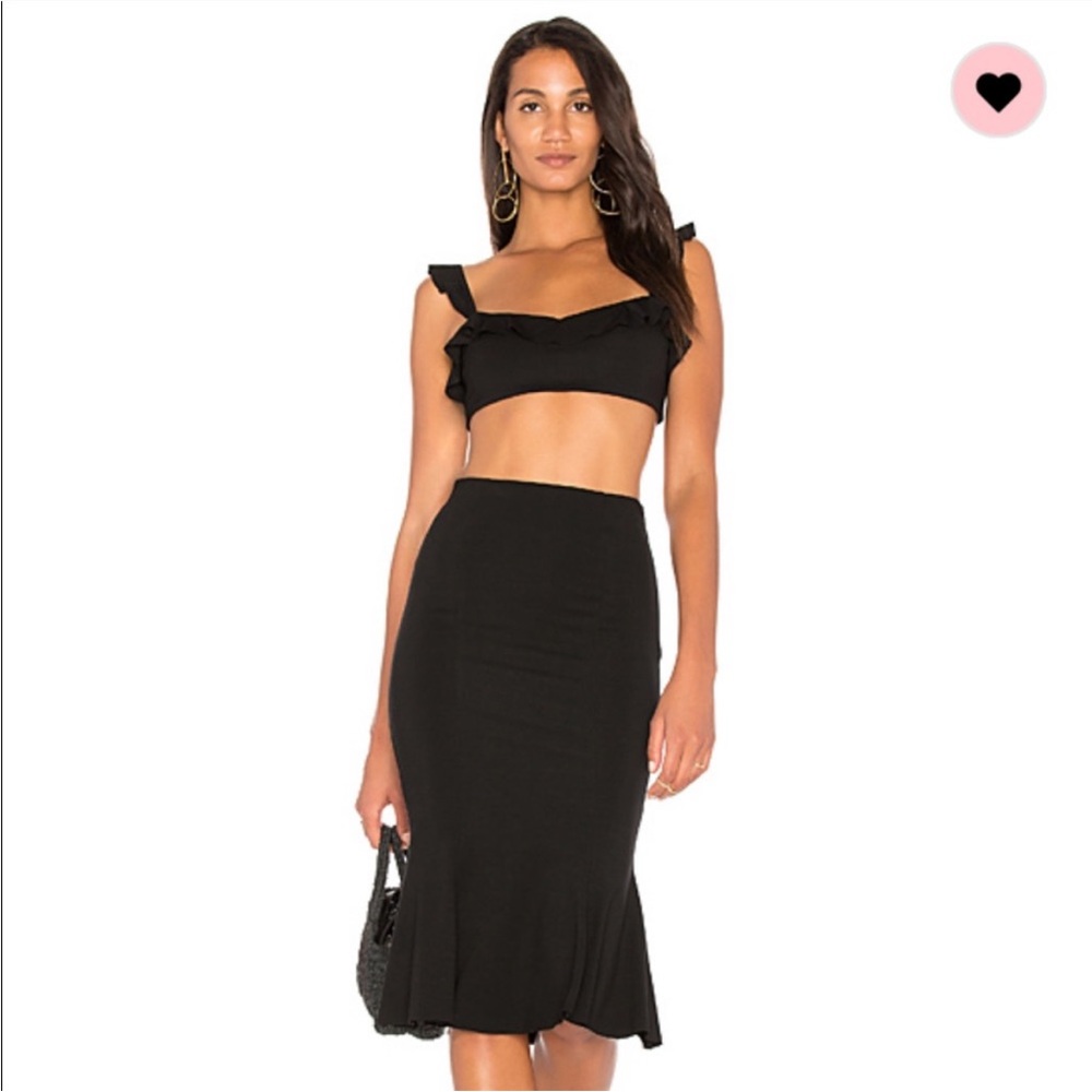 Majorelle Top and Skirt Set
